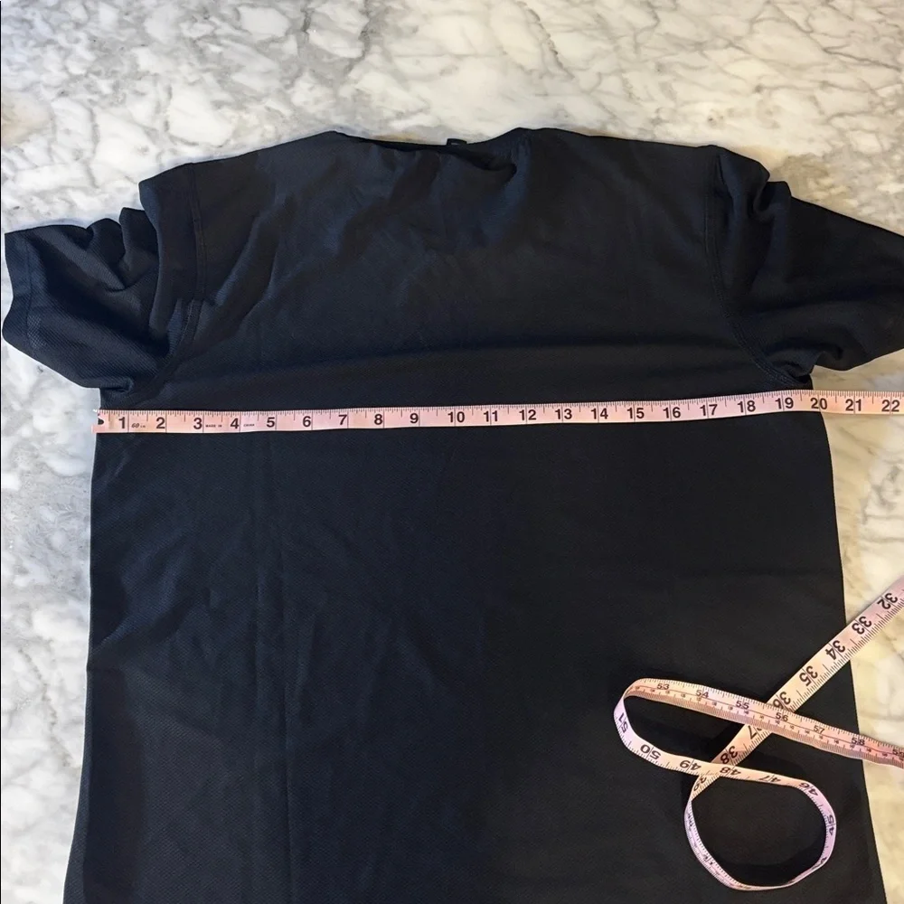 Adidas Men's “Own the Run” Black Short Sleeve Tee, size small